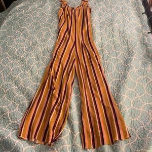 Striped Jumpsuit